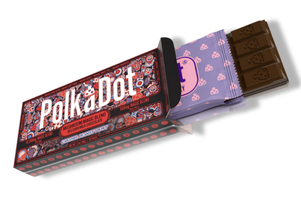 Polkadot Caramel Peanut Twist Chocolate